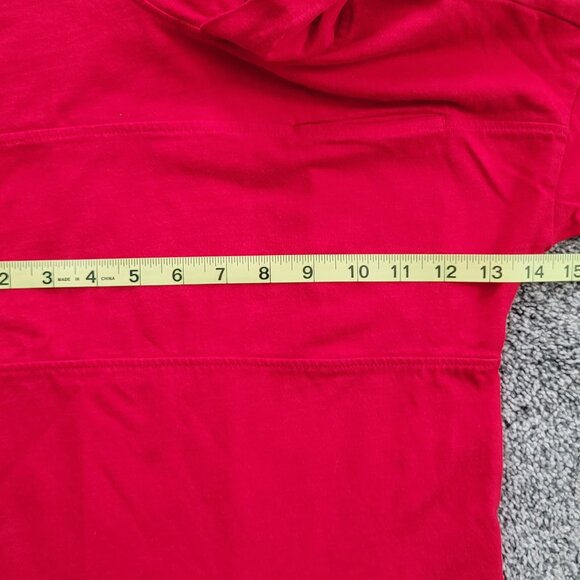 Hannah Anderson Red Hooded Shirt Size 4 - Picture 6 of 9